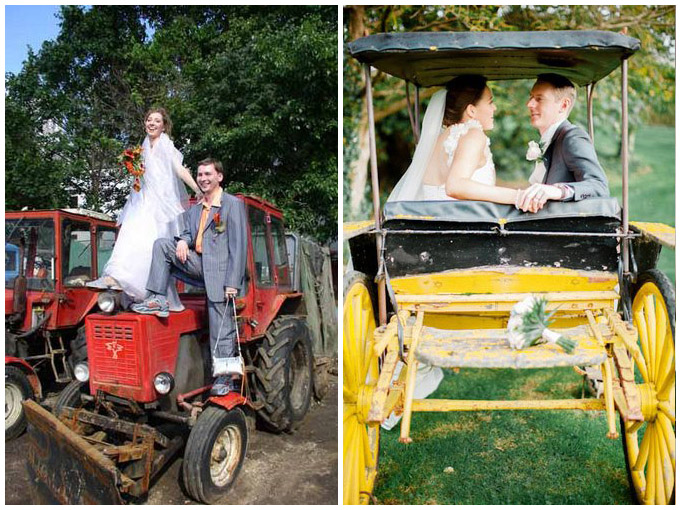 трансорт на свадьбе